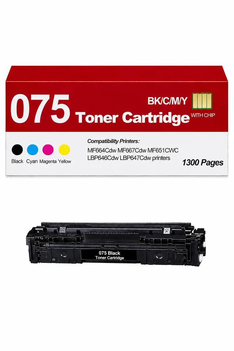 Canon CRG-075H Siyah Muadil Toner (ÇİPSİZ)