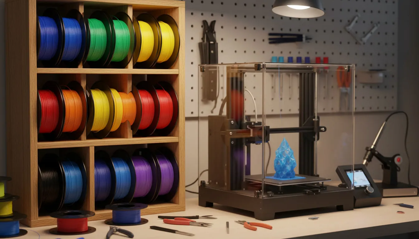 3D Yazıcıya Başlarken: Filament Türleri ve Doğru Seçim