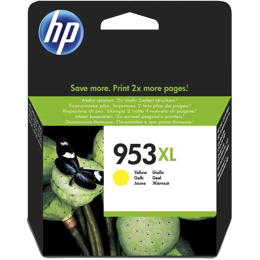 HP 953XL F6U18AE Sarı Orijinal Kartuş