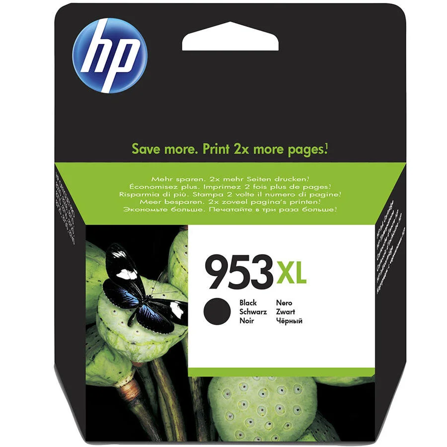 HP 953XL L0S70AE Siyah Orijinal Kartuş
